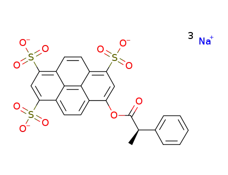 trisodium (R)-8-(2-phenylpropionoxy)pyrene-1,3,6-trisulfonate
