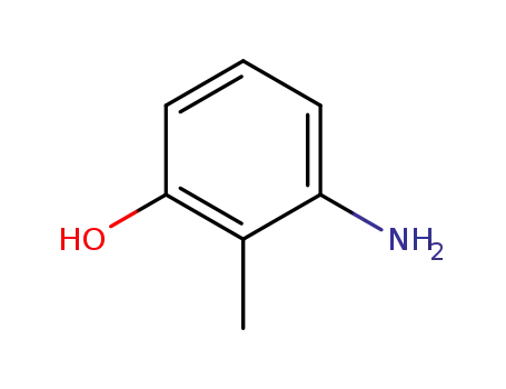 Molecular Structure of 53222-92-7 (3-Amino-2-methylphenol)