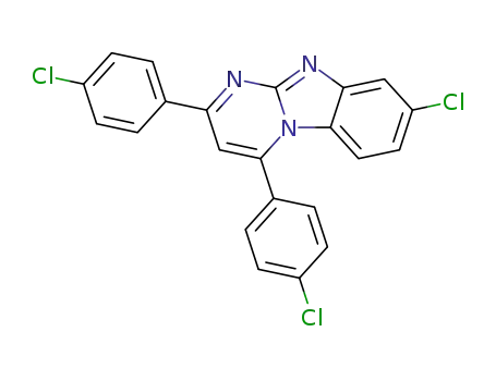 8-chloro-2,4-bis(4-chlorophenyl)benzo[4,5]imidazo[1,2-a]pyrimidine