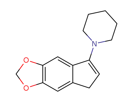 1-(5,6-methylenedioxy-1H-inden-3-yl)piperidine