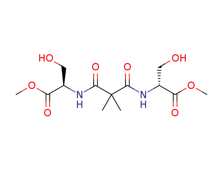 N,N'-bis[(1R)-(1-methoxycarbonyl)-2-hydroxyethyl]-2,2-propanedicarboxamide