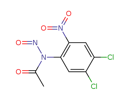 4,5-Dichlor-2-nitro-N-nitroso-acetanilid