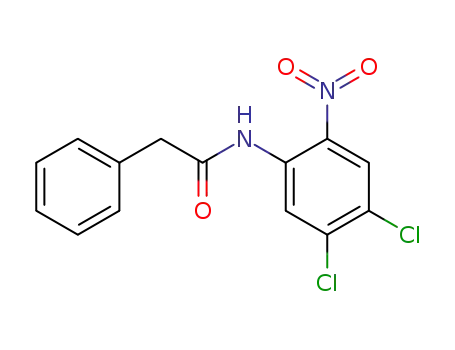 4,5-Dichloro-2-nitro-1-(phenylacetamido)benzene