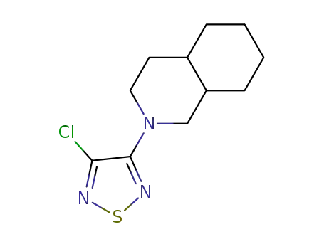 3-chloro-4-(octahydroisoquinolin-2(1H)-yl)-1,2,5-thiadiazole
