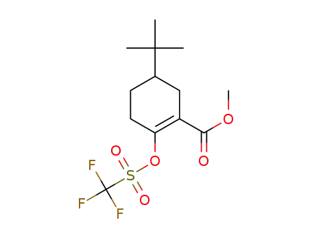 methyl 5-tert-butyl-2-(trifluoromethylsulfonyloxy)cyclohex-1-enecarboxylate