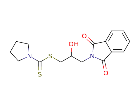 3-(1,3-dioxoisoindolin-2-yl)-2-hydroxypropyl pyrrolidine-1-carbodithioate