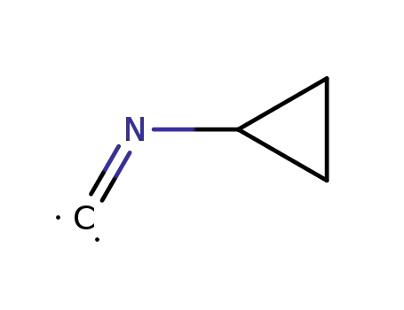 Molecular Structure of 58644-53-4 (Cyclopropyl isocyanide)