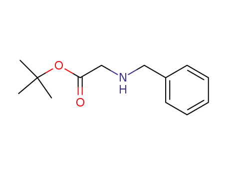 Molecular Structure of 7662-76-2 (N-BENZYLGLYCINE TERT-BUTYL ESTER)