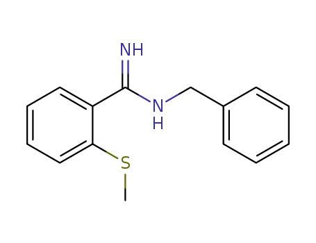 N-benzyl-2-(methylthio)benzimidamide