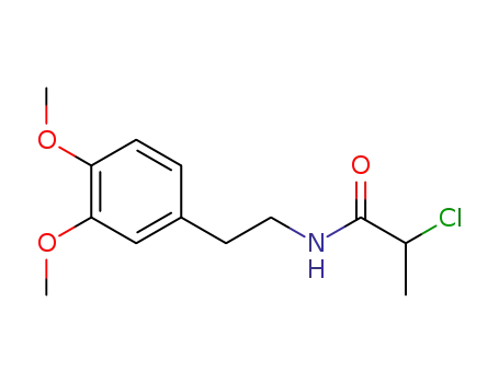 N-[2-(3,4-dimethoxyphenyl)ethyl]-2-chloropropanamide