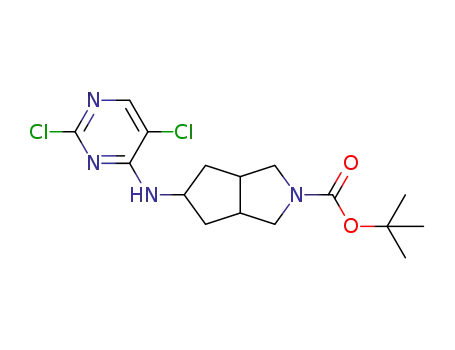 tert-butyl 5-((2,5-dichloropyrimidin-4-yl)amino)hexahydrocyclopenta[c]pyrrole-2(1H)-carboxylate