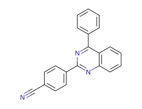 4-(4-phenylquinazolin-2-yl)benzonitrile
