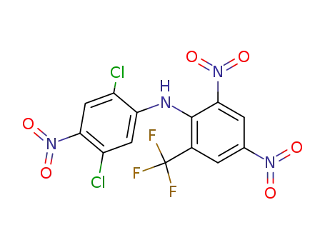2,5-dichloro-2',4,4'-trinitro-6'-trifluoromethyldiphenylamine