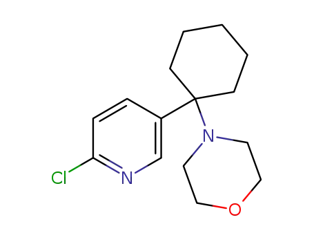 4-(1-(6-chloropyridin-3-yl)cyclohexyl)morpholine