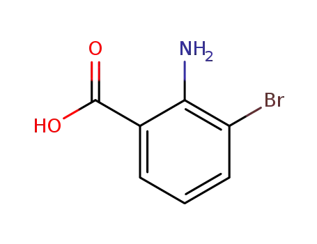 2-amino-3-bromo benzoic acid