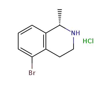 (1S)-5-bromo-1-methyl-1,2,3,4-tetrahydroisoquinoline hydrochloride