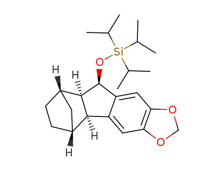 (((4bS,5R,8S,8aR,9R)-5,6,7,8,8a,9-hexahydro-4bH-5,8-methanofluoreno[2,3-d][1,3]dioxol-9-yl)oxy)triisopropylsilane