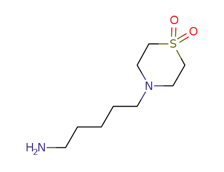 5-(1,1-dioxothiomorpholin-4-yl)pentylamine