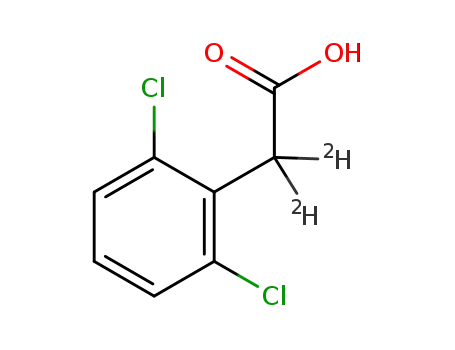 2-(2,6-dichlorophenyl)(2H2)acetic acid