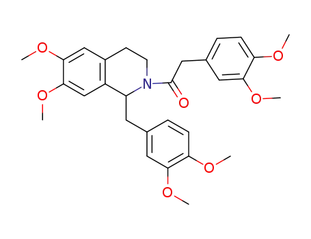 1-(1-(3,4-dimethoxybenzyl)-6,7-dimethoxy-3,4-dihydroisoquinolin-2(1H)-yl)-2-(3,4-dimethoxyphenyl)ethanone
