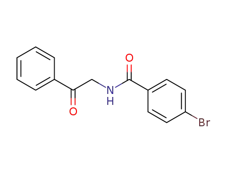 4-Bromo-N-[1-(2-oxo-2-phenylethyl)]benzamide