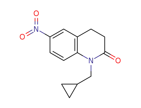 1-(cyclopropylmethyl)-6-nitro-3,4-dihydroquinolin-2(1H)-one
