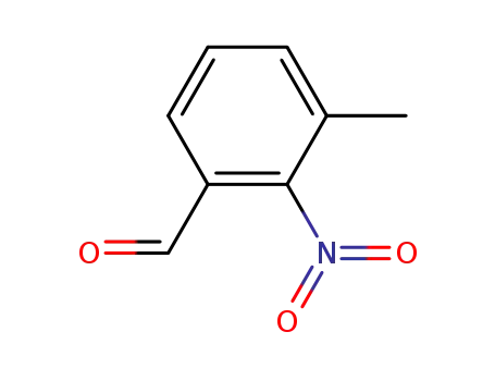 Molecular Structure of 5858-27-5 (3-METHYL-2-NITROBENZALDEHYDE)