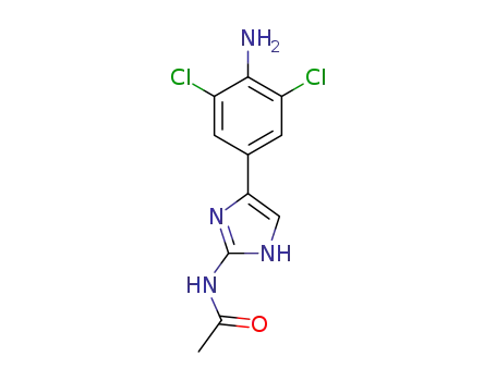 N-(4-(4-amino-3,5-dichlorophenyl)-1H-imidazol-2-yl)acetamide