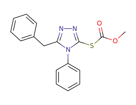 S-(5-benzyl-4-phenyl-4H-1,2,4-triazol-3-yl)O-methyl carbonothioate