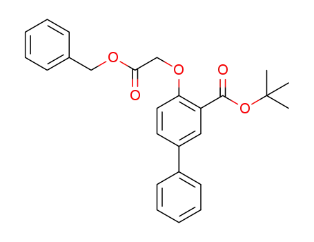 tert-butyl 4-(2-(benzyloxy)-2-oxoethoxy)-[1,1'-biphenyl]-3-carboxylate