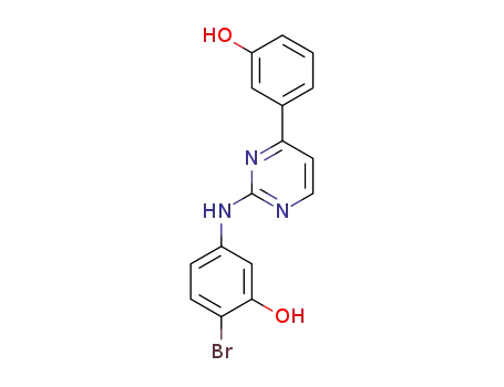 2-bromo-5-((4-(3-hydroxyphenyl)pyrimidin-2-yl)amino)phenol