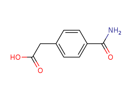 Benzeneacetic acid, 4-(aminocarbonyl)-