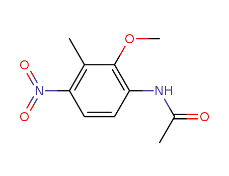 acetic acid-(2-methoxy-3-methyl-4-nitro-anilide)