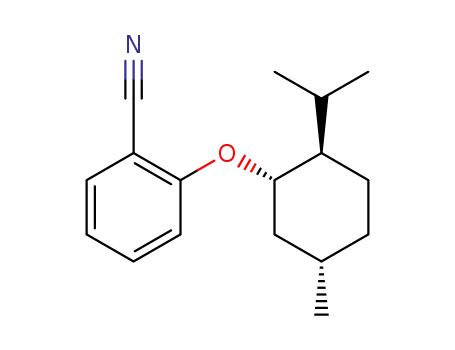 2-(((1S,2R,5S)-2-isopropyl-5-methylcyclohexyl)oxy)benzonitrile