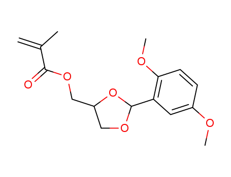 2,5-dimethoxybenzylidenedioxypropyl methacrylate