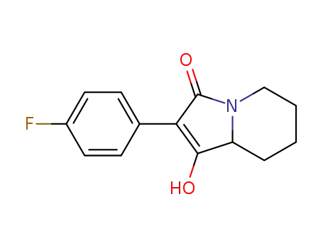 2-(4-fluorophenyl)-1-hydroxy-6,7,8,8a-tetrahydroindolizin-3(5H)-one
