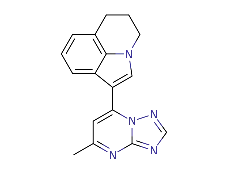 1-(5-methyl-[1,2,4]triazolo[1,5-a]pyrimidin-7-yl)-5,6-dihydro-4H-pyrrolo[3,2,1-ij]quinolinone