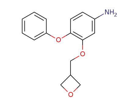 3-(oxetan-3-ylmethoxy)-4-phenoxyaniline