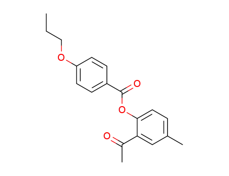 4-propoxybenzoic acid 2-acetyl-4-methylphenyl ester