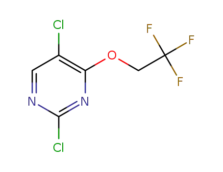 2,5-dichloro-4-(2,2,2-trifluoroethoxy)pyrimidine