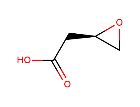 Molecular Structure of 111006-14-5 (Oxiraneacetic acid, (2R)-)