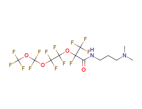 2-(2-(difluoro(trifluoromethoxy)methoxy)-1,1,2,2-tetrafluoroethoxy)-N-(3-(dimethylamino)propyl)-2,3,3,3-tetrafluoropropanamide