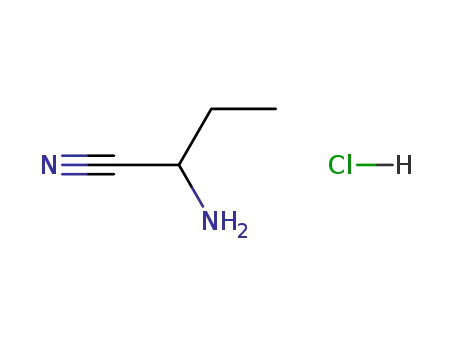 Molecular Structure of 93554-80-4 (2-aminobutanenitrile)