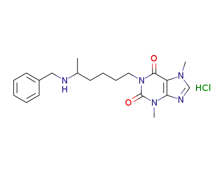 1-(5-(benzylamino)hexyl)-3,7-dimethyl-3,7-dihydro-1H-purine-2,6-dione hydrochloride