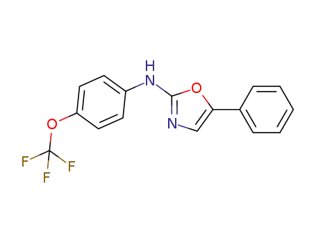 5-phenyl-N-(4-(trifluoromethoxy)phenyl)oxazol-2-amine