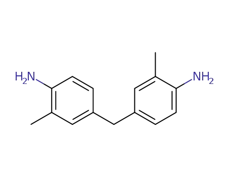 Molecular Structure of 838-88-0 (4,4'-DIAMINO-3,3'-DIMETHYLDIPHENYLMETHANE)
