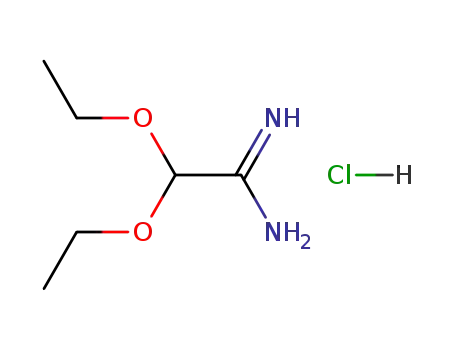2-(diethoxymethyl)formamidine hydrochloride