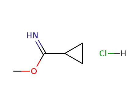 cyclopropanecarboximidic acid methyl ester monohydrochloride