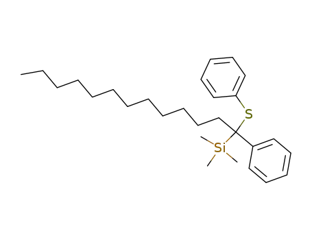 1-phenyl-1-phenylthio-1-trimethylsilyltridecane