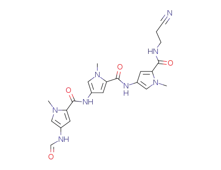 N-(5-{[(5-{[(2-cyanoethyl)amino]carbonyl}-1-methyl-1H-pyrrol-3-yl)amino]carbonyl}-1-methyl-1H-pyrrol-3-yl)-4-(formylamino)-1-methyl-1H-pyrrole-2-carboxamide